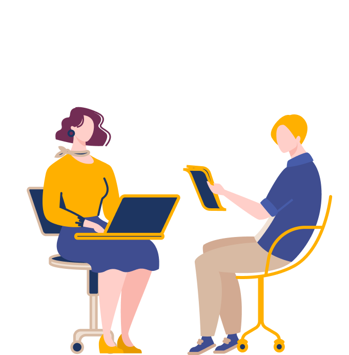 Illustration for login